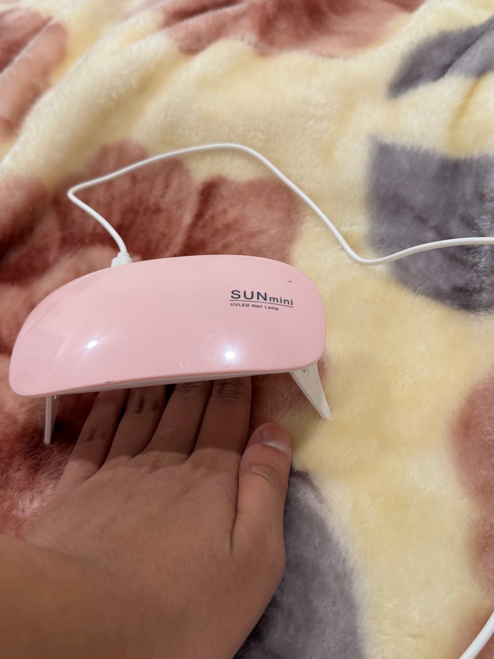 SUNmini Pink UV/LED Nail Lamp